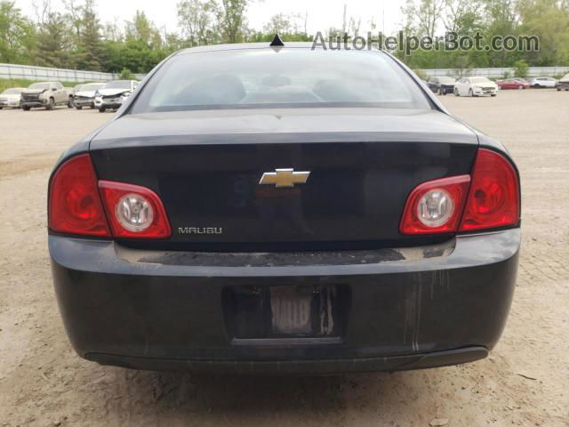 2012 Chevrolet Malibu Ls Black vin: 1G1ZB5EU2CF129619