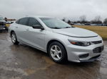 2017 Chevrolet Malibu Ls Silver vin: 1G1ZB5ST0HF128309