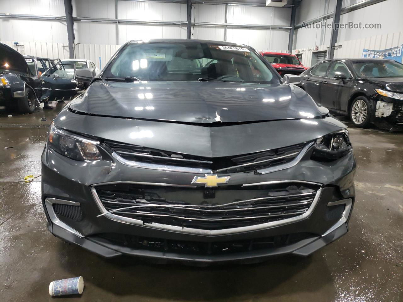 2017 Chevrolet Malibu Ls Угольный vin: 1G1ZB5ST0HF133316