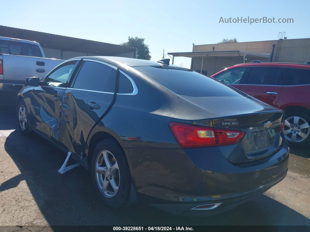 2017 Chevrolet Malibu Ls Серый vin: 1G1ZB5ST0HF160127