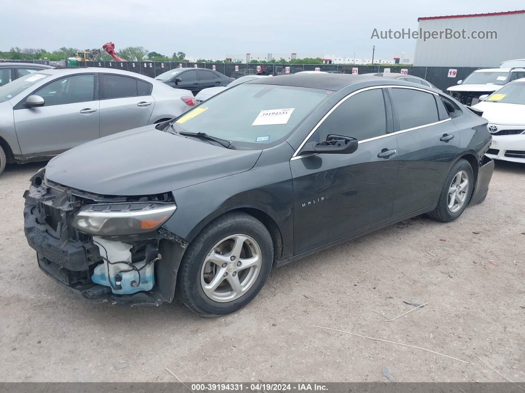 2017 Chevrolet Malibu Ls Gray vin: 1G1ZB5ST0HF178000