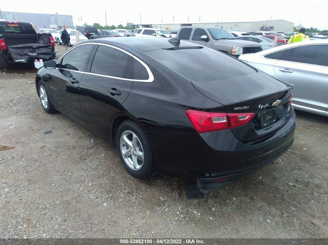 2017 Chevrolet Malibu Ls Черный vin: 1G1ZB5ST0HF237062