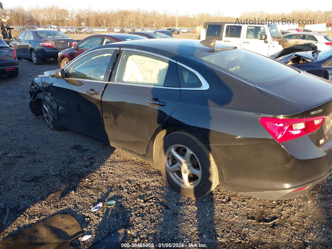 2018 Chevrolet Malibu 1ls Черный vin: 1G1ZB5ST0JF270424