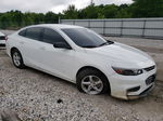 2018 Chevrolet Malibu Ls White vin: 1G1ZB5ST0JF282007