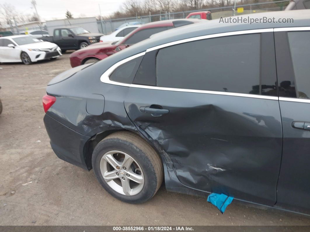 2021 Chevrolet Malibu Fwd Ls Dark Blue vin: 1G1ZB5ST0MF074150