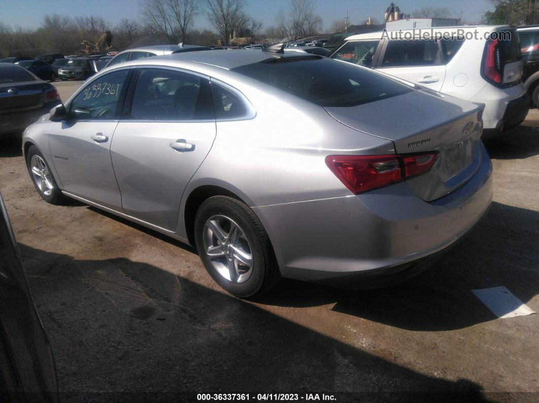 2021 Chevrolet Malibu Fwd Ls Silver vin: 1G1ZB5ST0MF086282