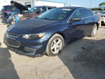 2017 Chevrolet Malibu Ls Blue vin: 1G1ZB5ST1HF140517