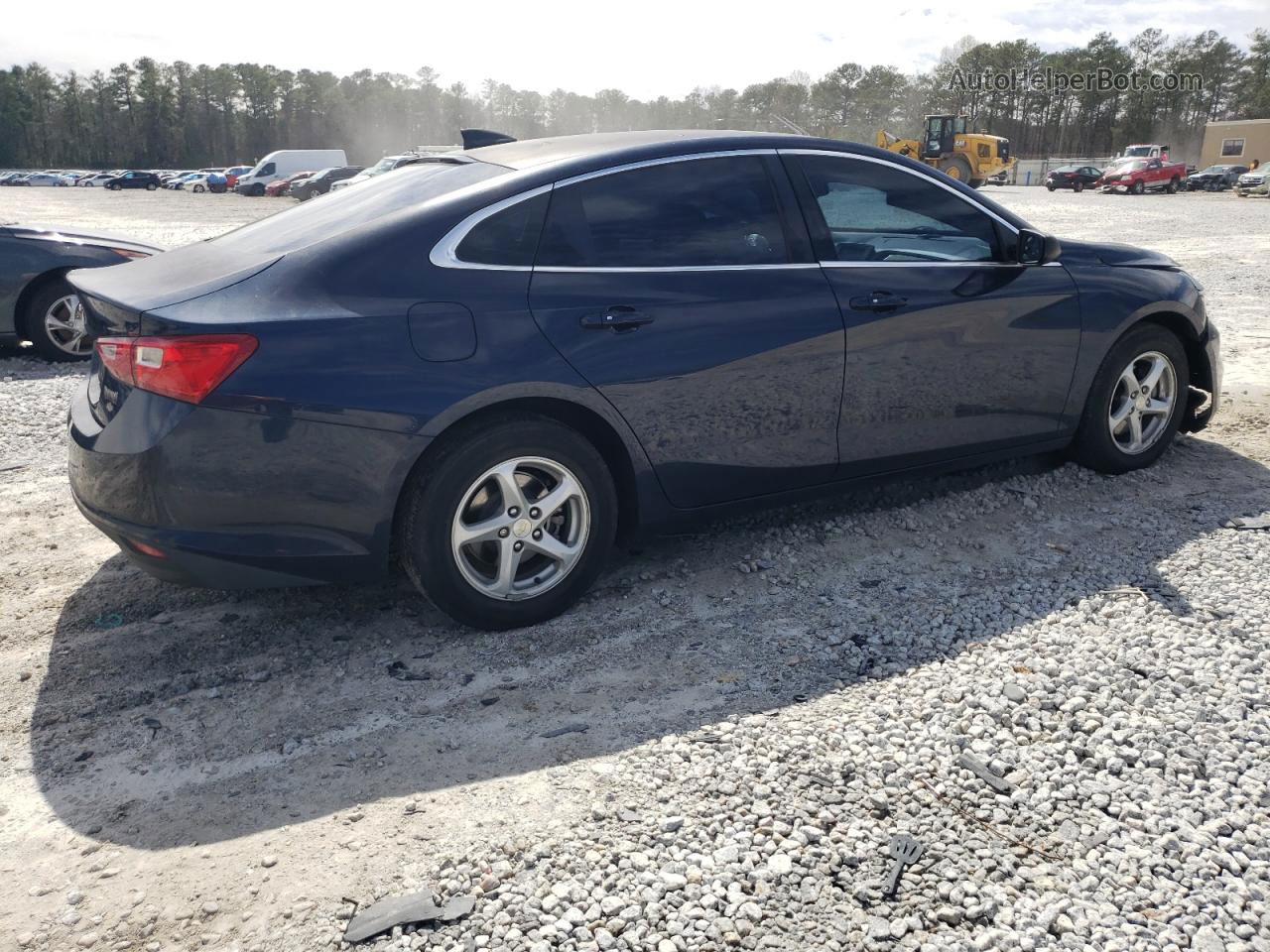 2017 Chevrolet Malibu Ls Blue vin: 1G1ZB5ST1HF144244