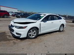 2017 Chevrolet Malibu Ls White vin: 1G1ZB5ST1HF235675