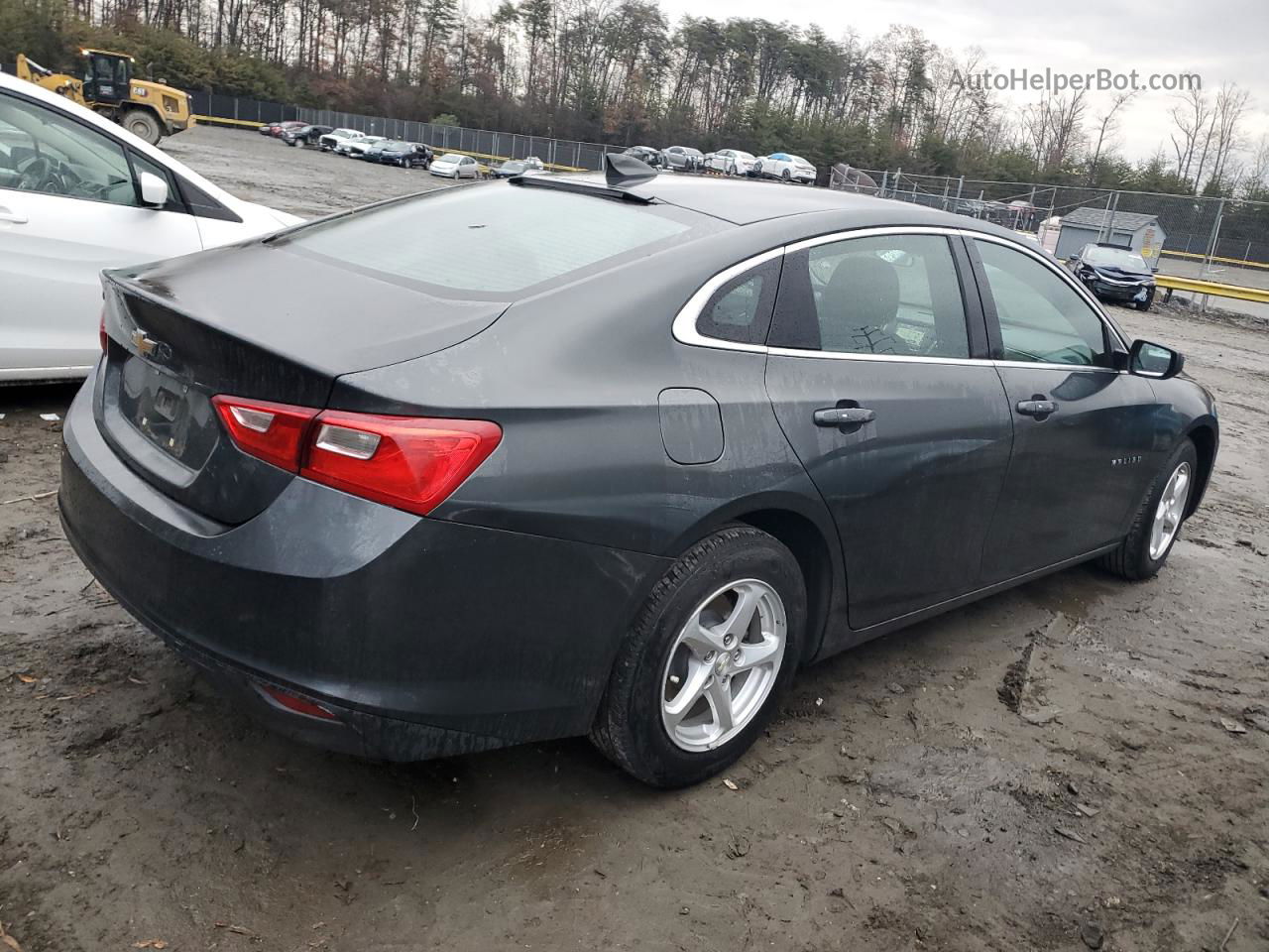 2017 Chevrolet Malibu Ls Серый vin: 1G1ZB5ST1HF264481