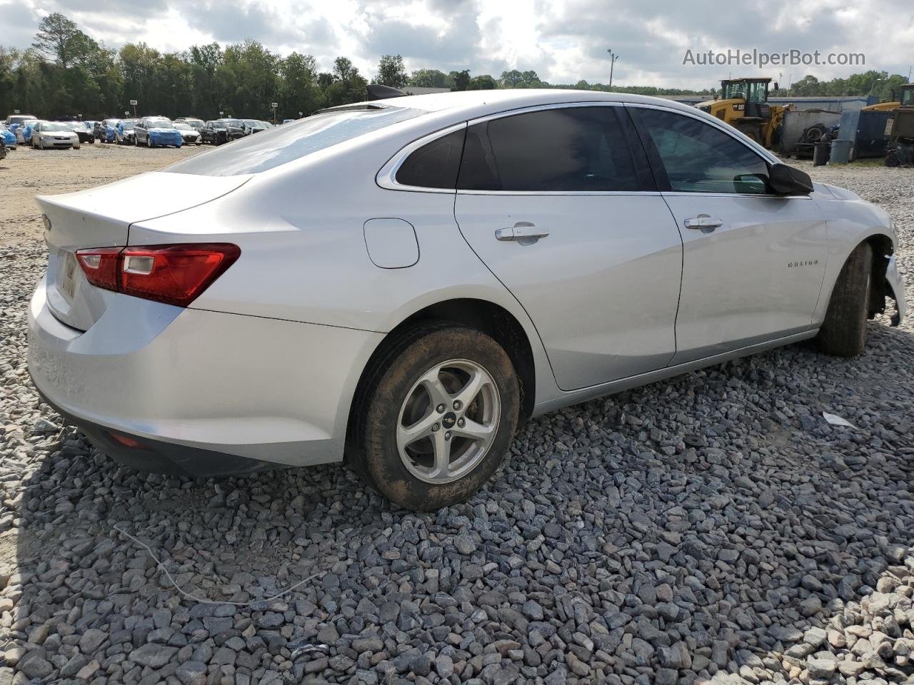 2018 Chevrolet Malibu Ls Silver vin: 1G1ZB5ST1JF173913