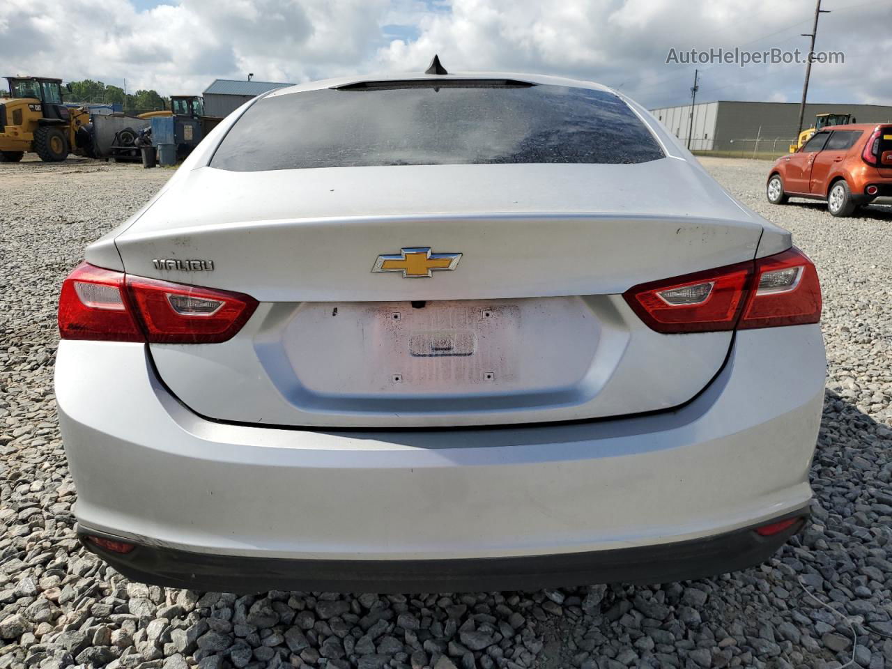 2018 Chevrolet Malibu Ls Silver vin: 1G1ZB5ST1JF173913