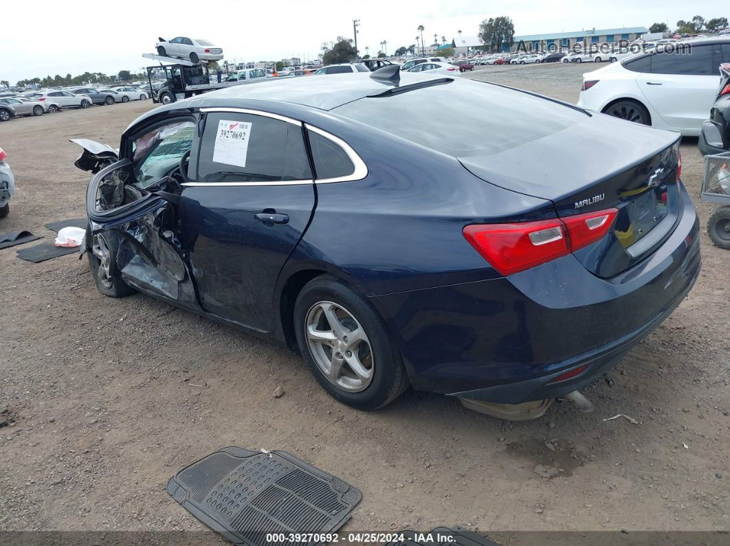 2018 Chevrolet Malibu 1ls Blue vin: 1G1ZB5ST1JF221474