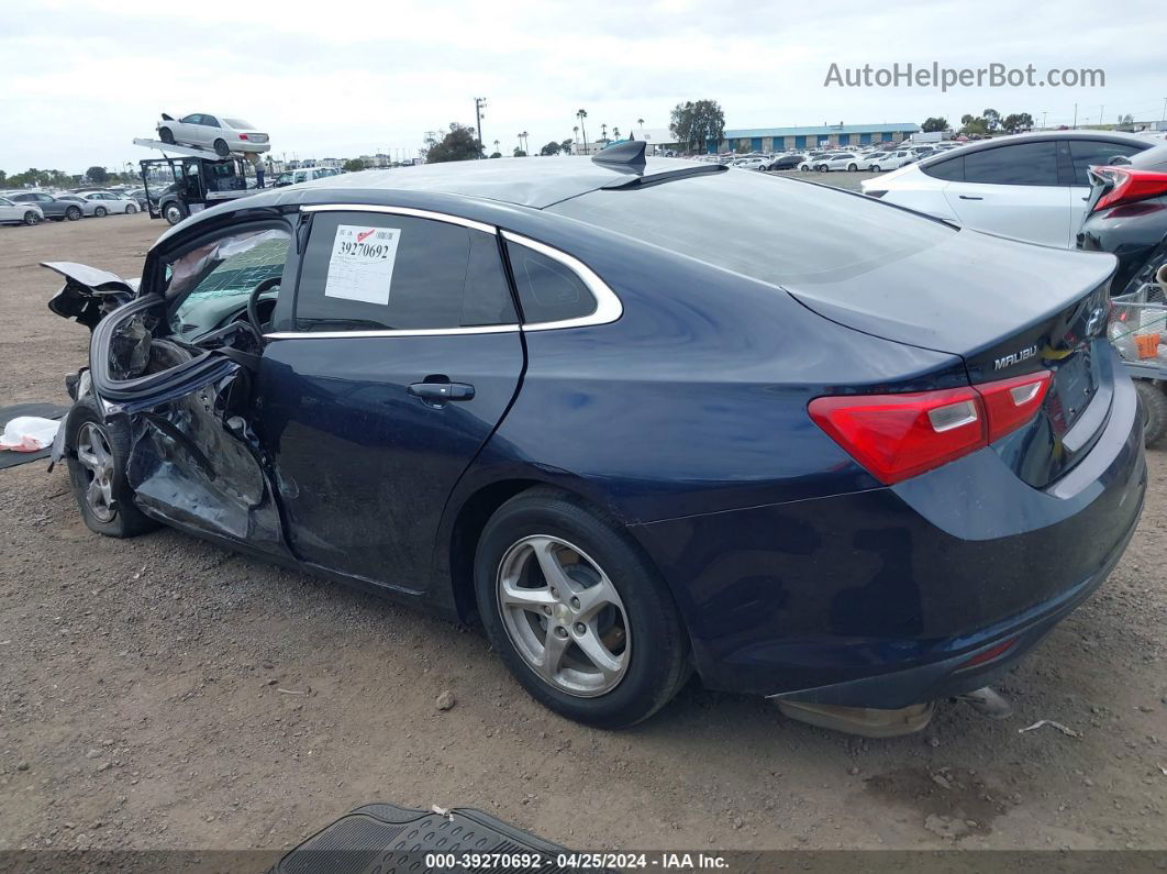 2018 Chevrolet Malibu 1ls Blue vin: 1G1ZB5ST1JF221474