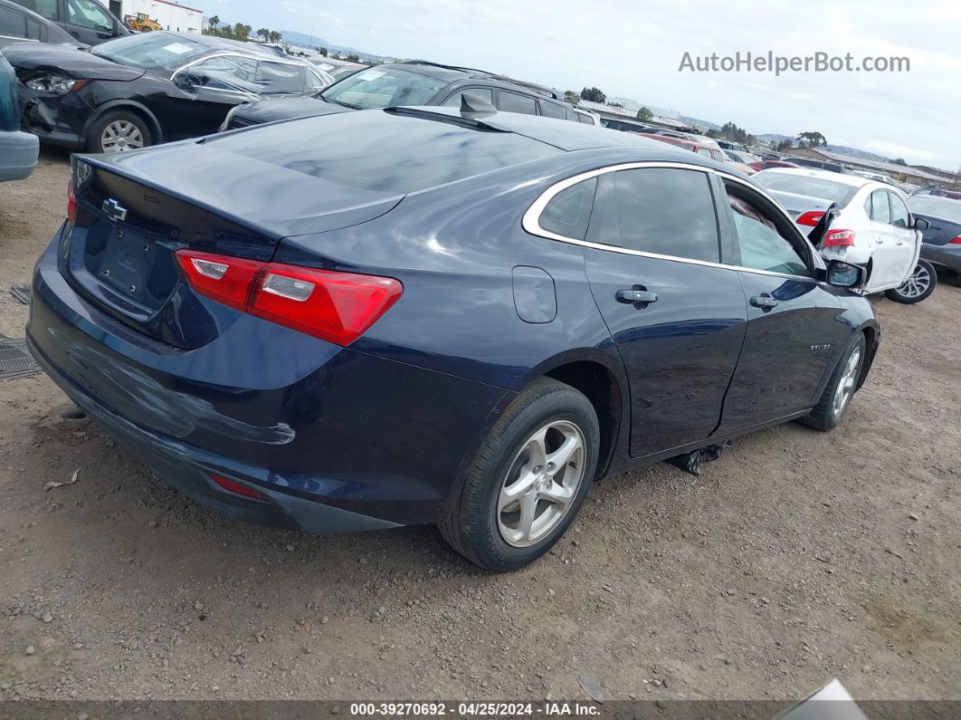 2018 Chevrolet Malibu 1ls Blue vin: 1G1ZB5ST1JF221474