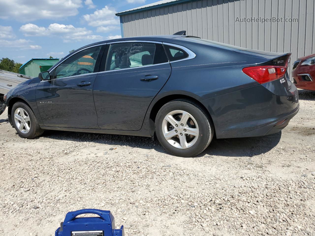 2021 Chevrolet Malibu Ls Gray vin: 1G1ZB5ST1MF003216