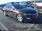 2021 Chevrolet Malibu Fwd Ls Burgundy vin: 1G1ZB5ST1MF038631