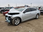 2021 Chevrolet Malibu Ls Silver vin: 1G1ZB5ST1MF089689