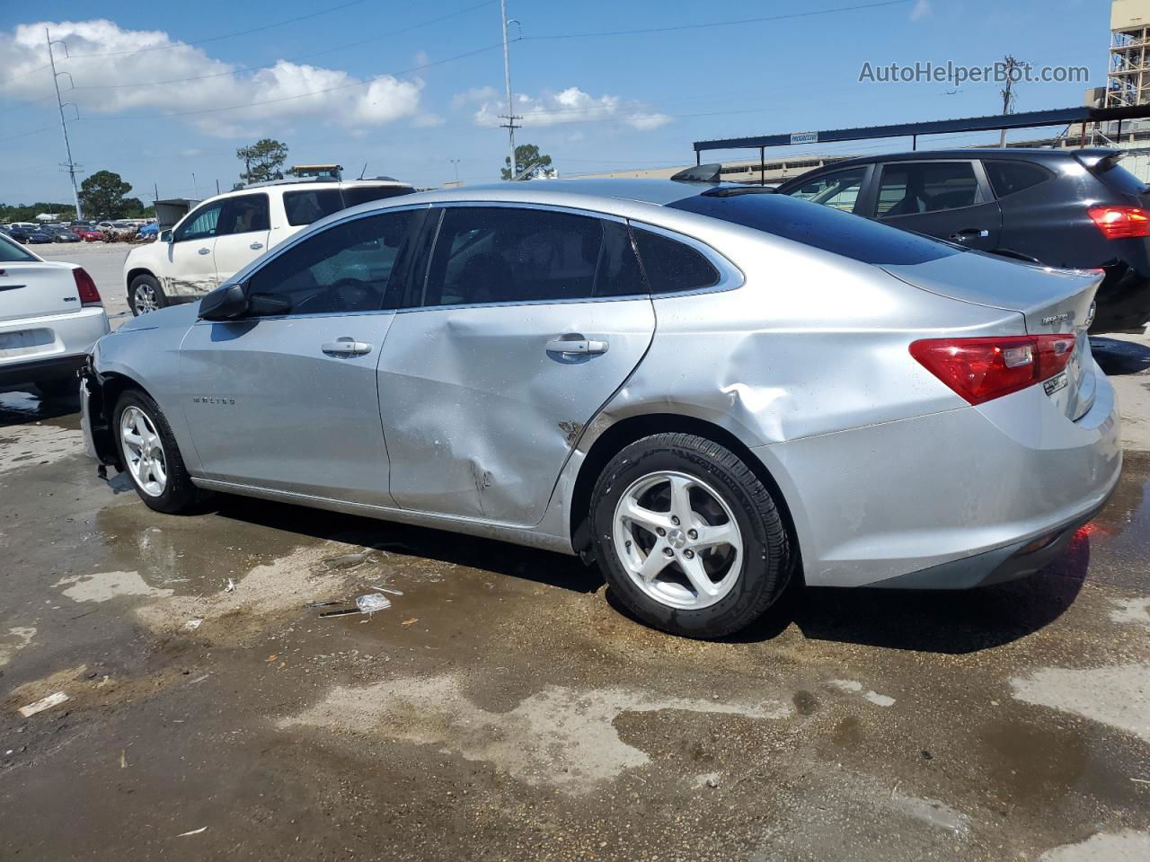 2017 Chevrolet Malibu Ls Серебряный vin: 1G1ZB5ST2HF142258