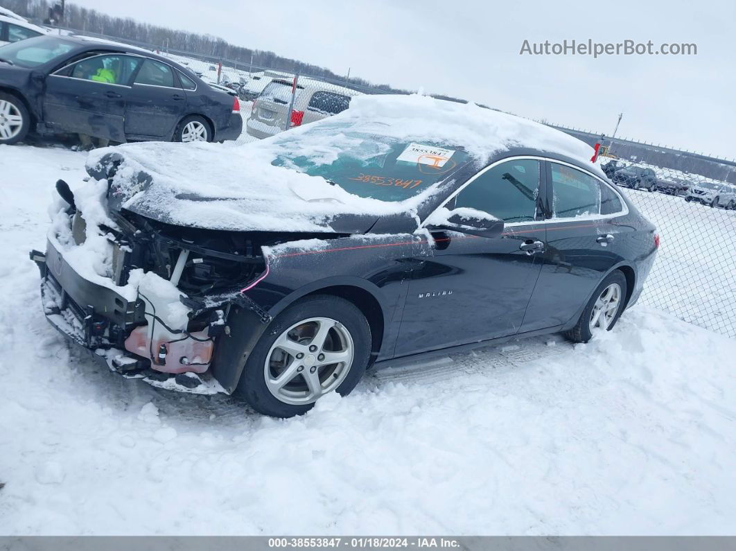 2018 Chevrolet Malibu 1ls Черный vin: 1G1ZB5ST2JF198383