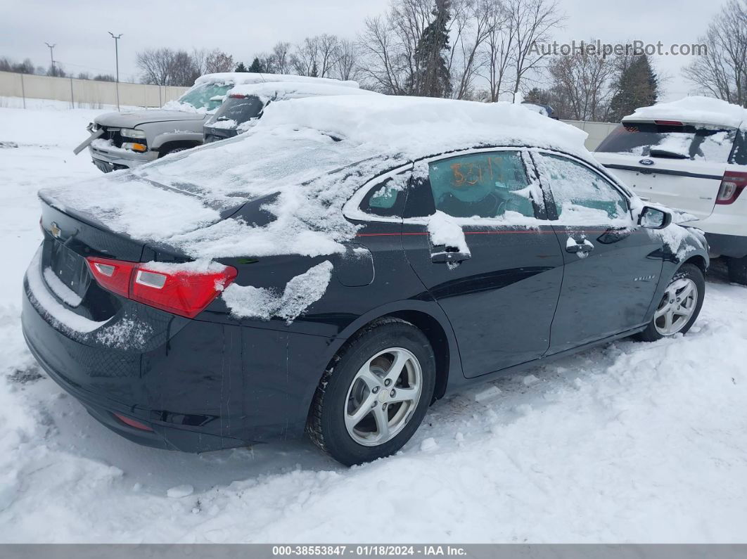 2018 Chevrolet Malibu 1ls Черный vin: 1G1ZB5ST2JF198383