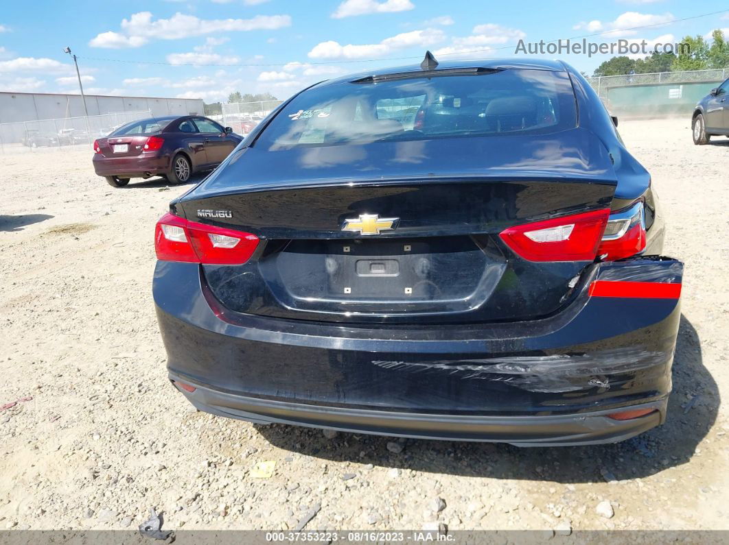 2018 Chevrolet Malibu 1ls Black vin: 1G1ZB5ST2JF216915