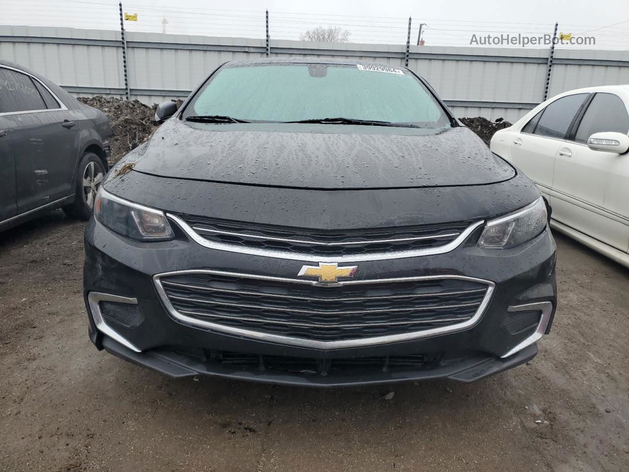 2018 Chevrolet Malibu Ls Черный vin: 1G1ZB5ST2JF218857