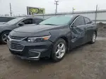 2018 Chevrolet Malibu Ls Black vin: 1G1ZB5ST2JF218857