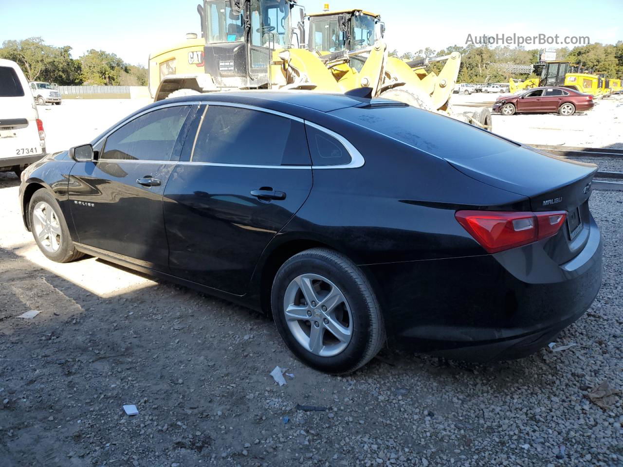 2021 Chevrolet Malibu Ls Black vin: 1G1ZB5ST2MF088826