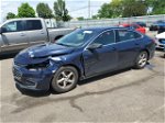 2017 Chevrolet Malibu Ls Blue vin: 1G1ZB5ST3HF145590