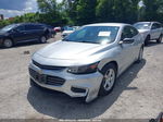 2017 Chevrolet Malibu Ls Silver vin: 1G1ZB5ST3HF228291