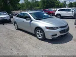 2017 Chevrolet Malibu Ls Silver vin: 1G1ZB5ST3HF228291