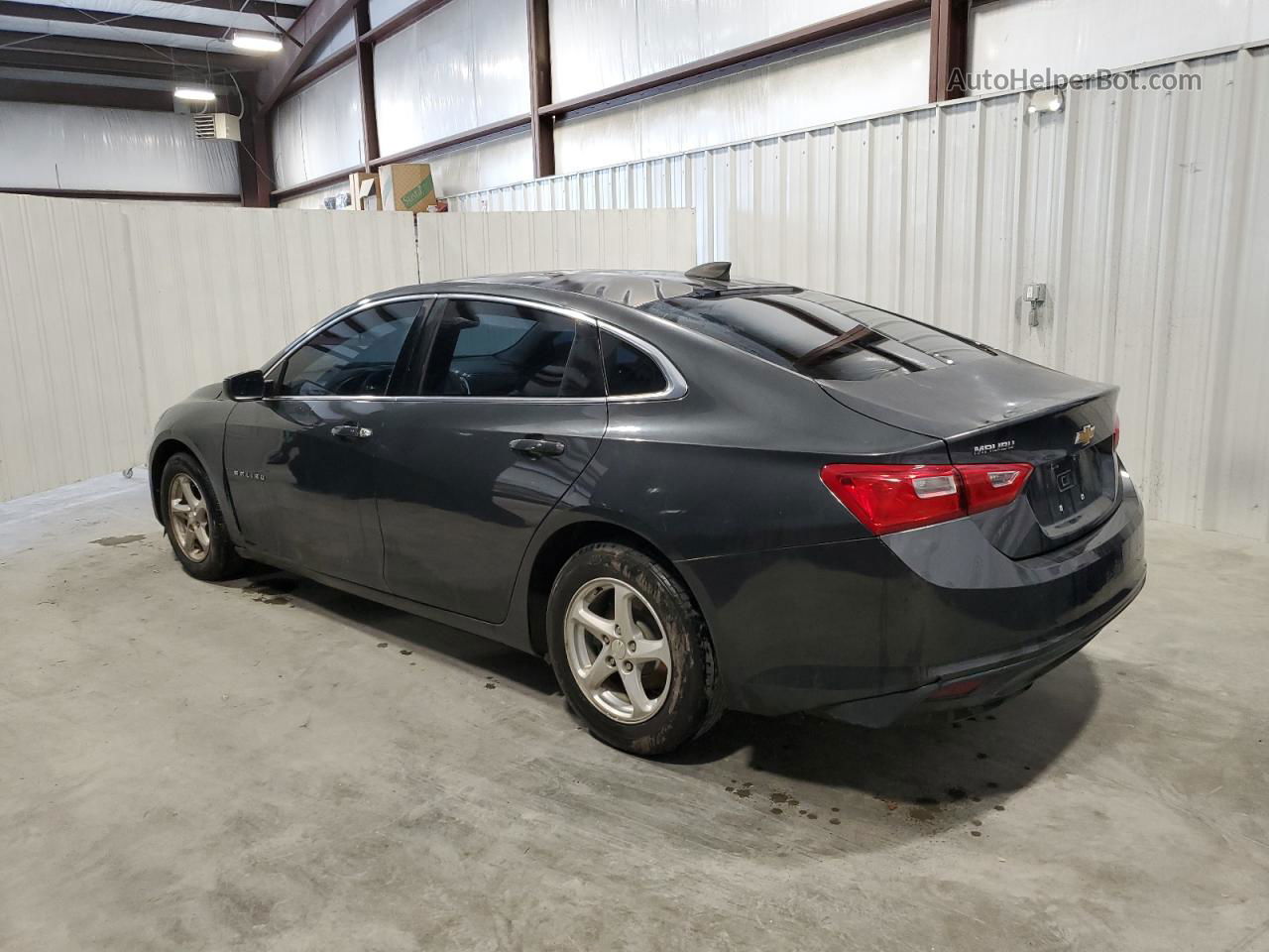 2017 Chevrolet Malibu Ls Gray vin: 1G1ZB5ST3HF288619