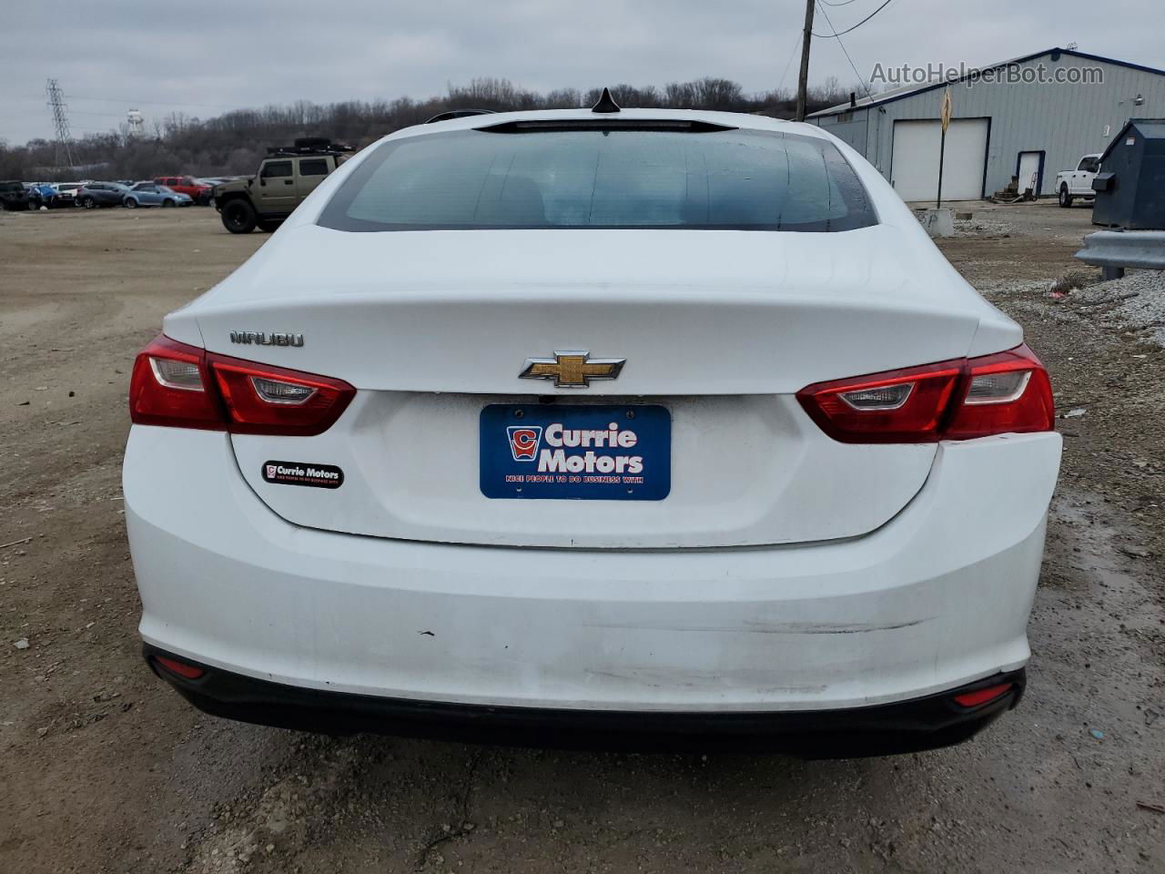 2018 Chevrolet Malibu Ls White vin: 1G1ZB5ST3JF260468