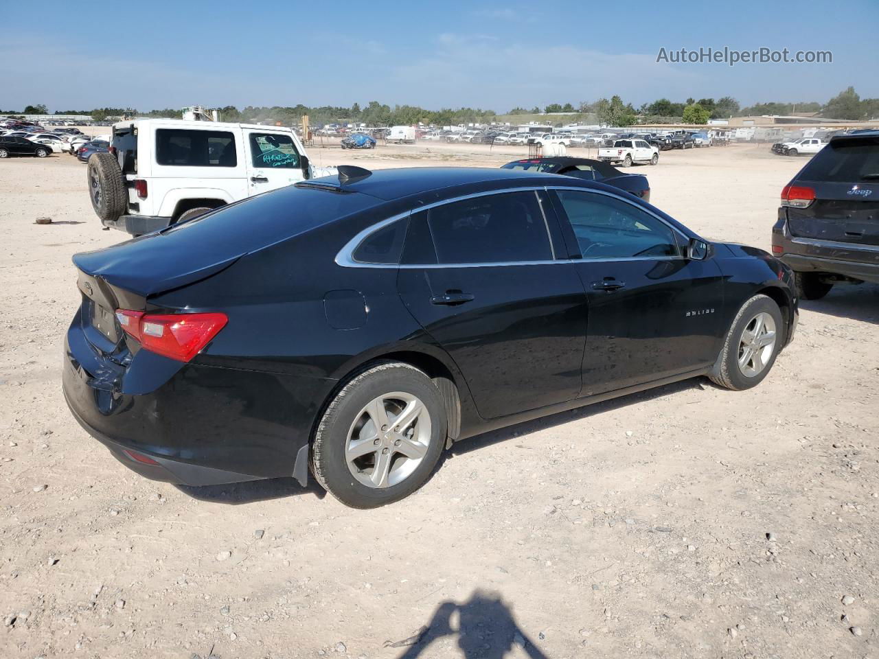 2018 Chevrolet Malibu Ls Черный vin: 1G1ZB5ST3JF292627