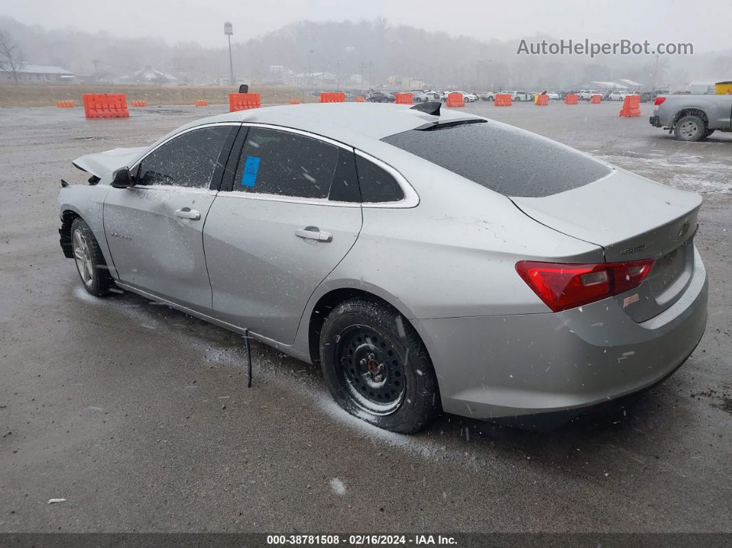 2021 Chevrolet Malibu Fwd Ls Silver vin: 1G1ZB5ST3MF045757