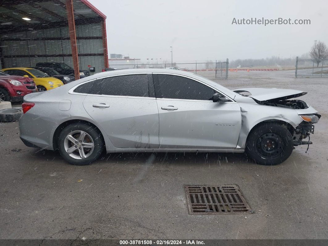 2021 Chevrolet Malibu Fwd Ls Silver vin: 1G1ZB5ST3MF045757