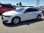 2021 Chevrolet Malibu Ls White vin: 1G1ZB5ST3MF052532