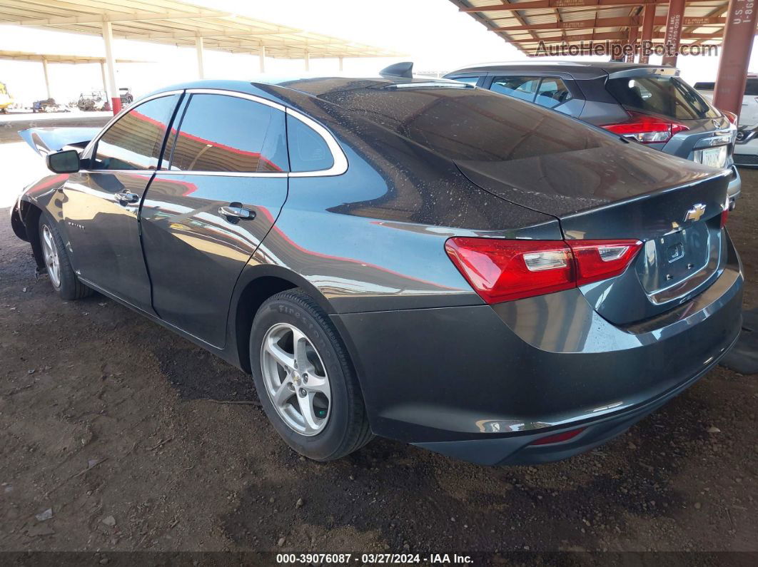 2017 Chevrolet Malibu Ls Gray vin: 1G1ZB5ST4HF108533