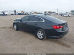 2017 Chevrolet Malibu Ls Black vin: 1G1ZB5ST4HF113411