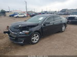 2017 Chevrolet Malibu Ls Black vin: 1G1ZB5ST4HF113411