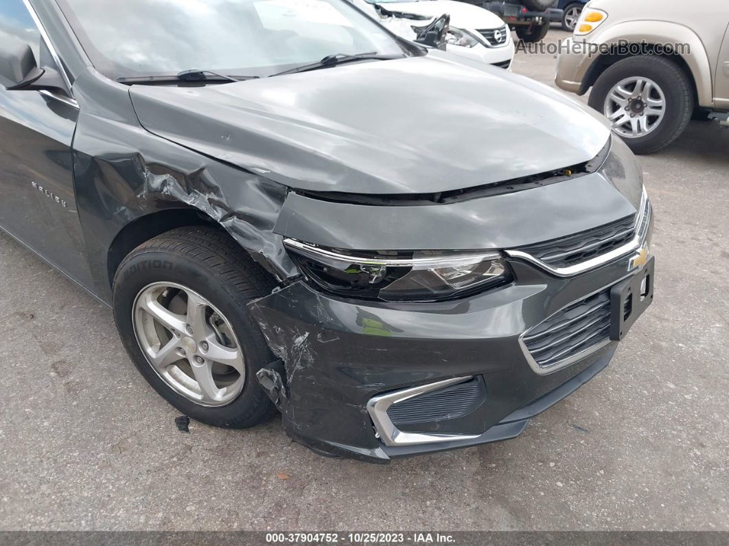 2018 Chevrolet Malibu 1ls Серый vin: 1G1ZB5ST4JF114886