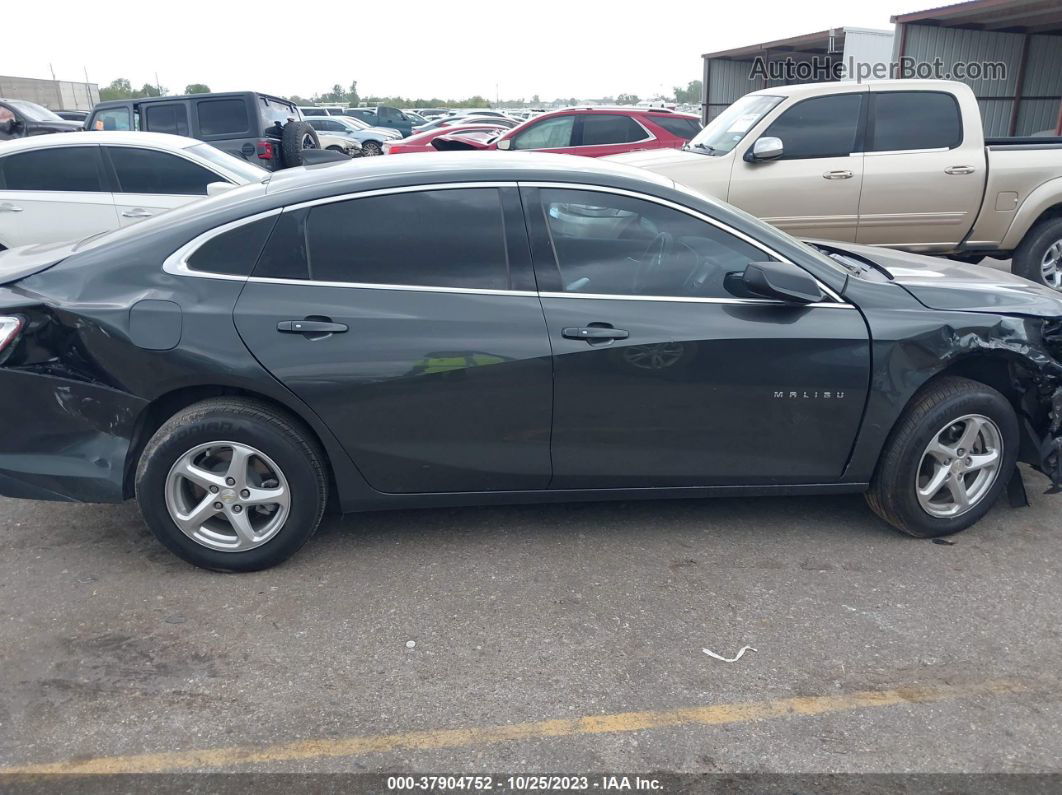 2018 Chevrolet Malibu 1ls Gray vin: 1G1ZB5ST4JF114886