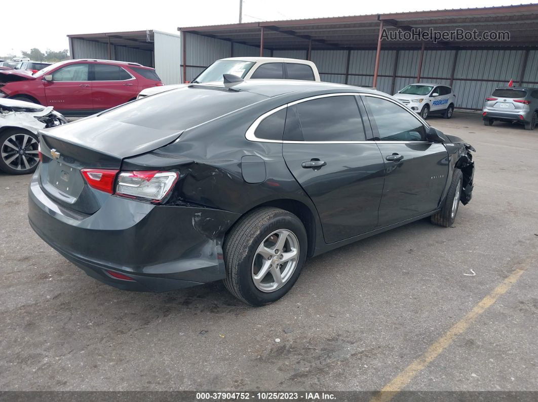 2018 Chevrolet Malibu 1ls Gray vin: 1G1ZB5ST4JF114886