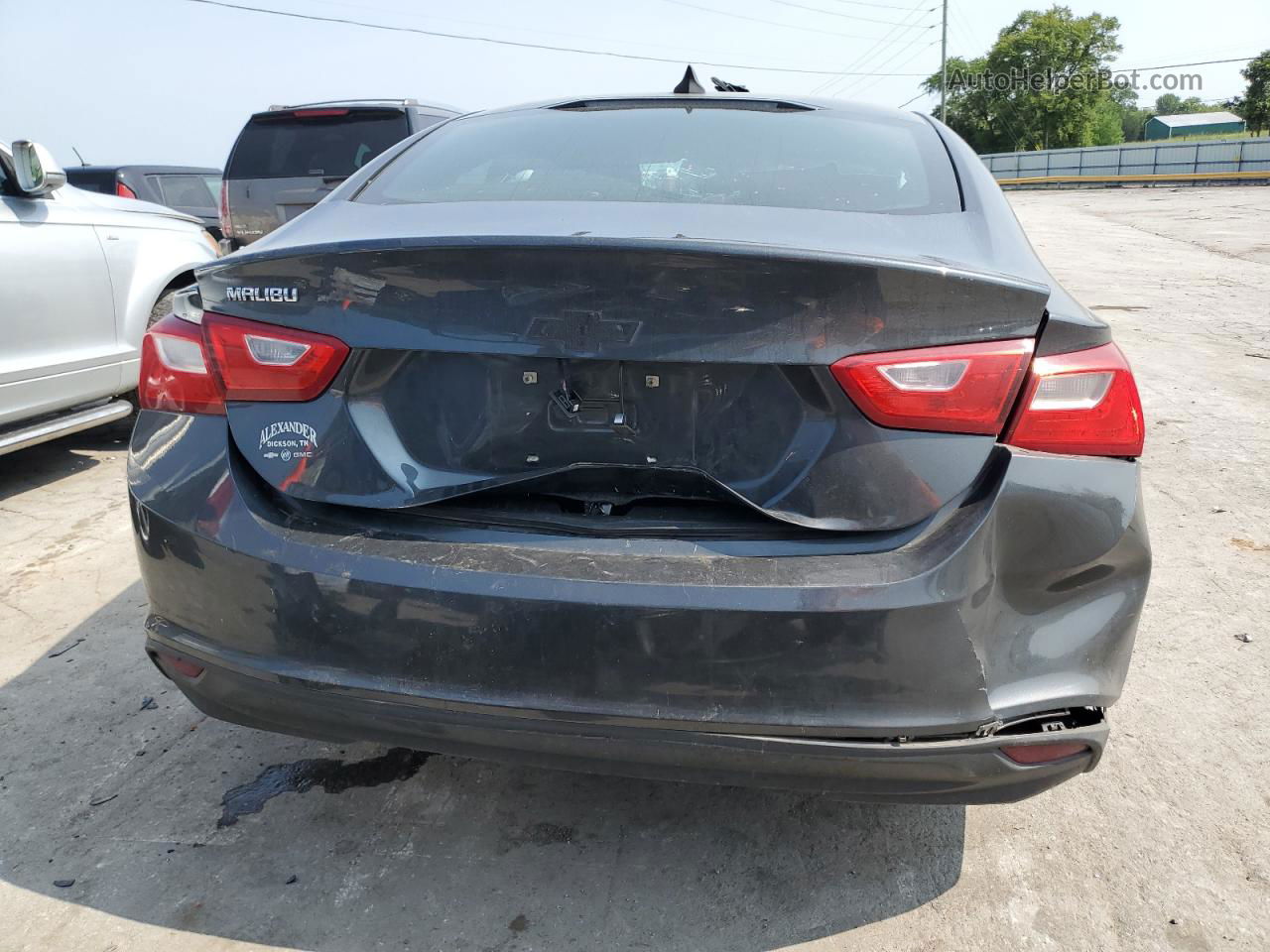 2018 Chevrolet Malibu Ls Charcoal vin: 1G1ZB5ST4JF215846