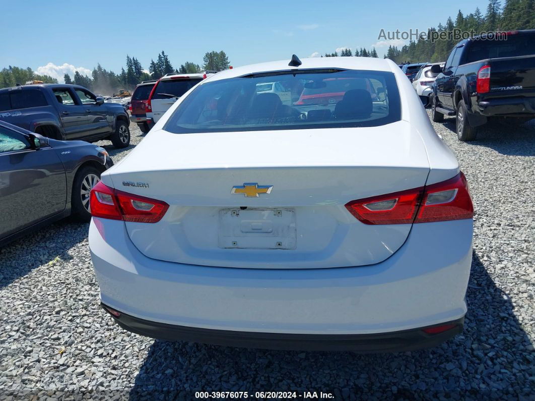 2021 Chevrolet Malibu Fwd Ls White vin: 1G1ZB5ST4MF008779