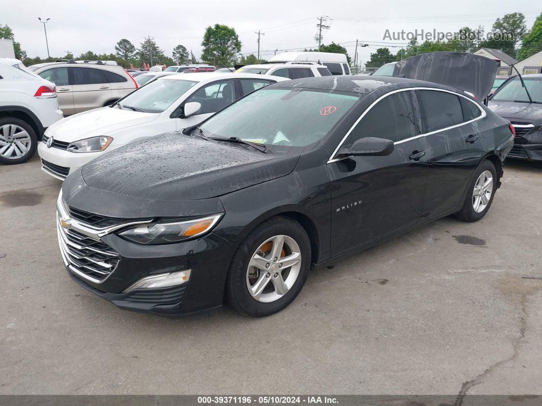 2021 Chevrolet Malibu Fwd Ls Black vin: 1G1ZB5ST4MF046397