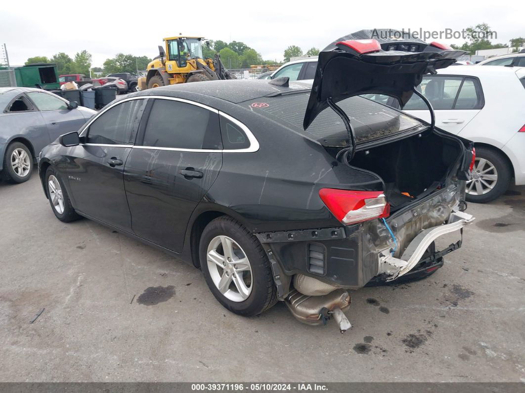 2021 Chevrolet Malibu Fwd Ls Black vin: 1G1ZB5ST4MF046397