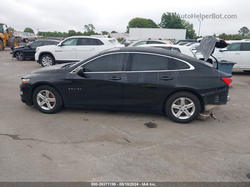 2021 Chevrolet Malibu Fwd Ls Black vin: 1G1ZB5ST4MF046397