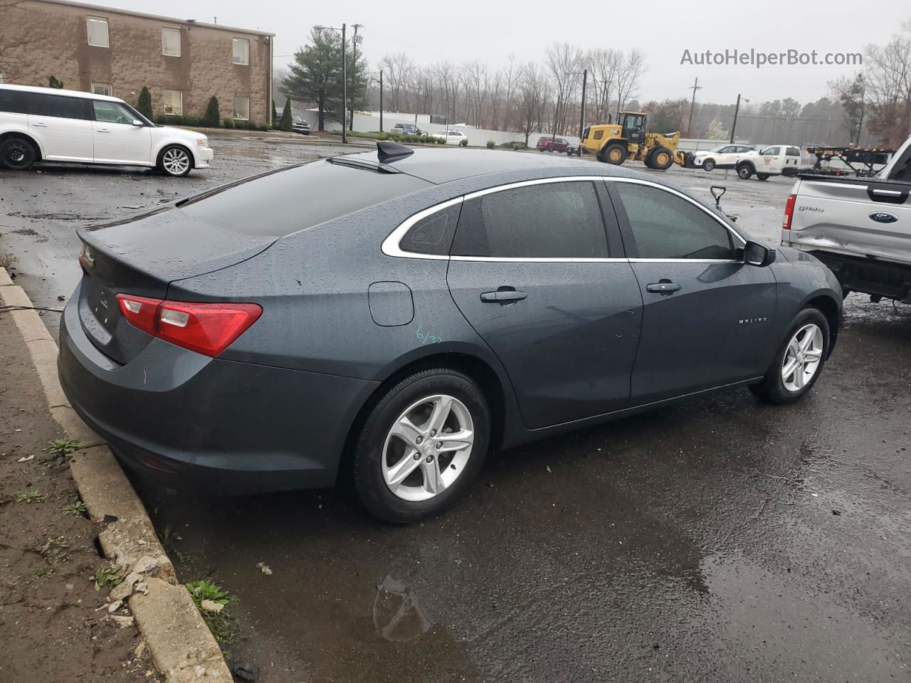 2021 Chevrolet Malibu Ls Gray vin: 1G1ZB5ST4MF046447